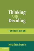 Cover: Thinking and Deciding - Cambridge University Press