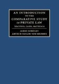 Cover: An Introduction to the Comparative Study of Private Law - Cambridge University Press