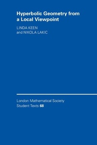 Abbildung von: Hyperbolic Geometry from a Local Viewpoint - Cambridge University Press