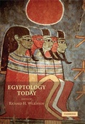 Cover: Egyptology Today - Cambridge University Press