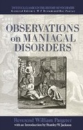 Cover: Observations on Maniacal Disorder - Routledge