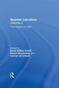 Cover: Spanish Literature: A Collection of Essays - Routledge