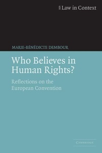 Enlarge image Cover: Who Believes in Human Rights? - Cambridge University Press