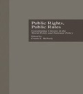 Cover: Public Rights, Public Rules - Routledge