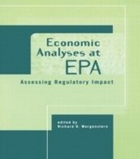 Enlarge image Cover: Economic Analyses at EPA - Routledge