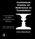 Cover: Contextual Frames of Reference in Translation - Routledge