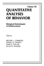 Cover: Biological Determinants of Reinforcement - Psychology Press Ltd