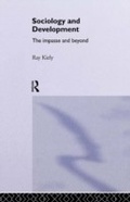 Cover: The Sociology Of Development - Routledge
