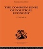Cover: The Commonsense of Political Economy - Routledge