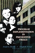 Cover: Program Implementation in Preventive Trials - Routledge
