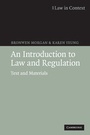 Cover: An Introduction to Law and Regulation - Cambridge University Press