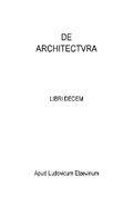 Cover: De architectura - Elsevier
