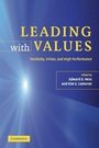 Cover: Leading with Values - Cambridge University Press