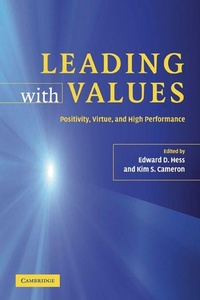 Enlarge image Cover: Leading with Values - Cambridge University Press