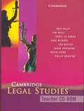 Cover: Cambridge Legal Studies Teacher CD-Rom - Cambridge University Press