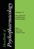 Cover: Handbook of Psychopharmacology - Springer