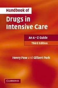 Abbildung von: Handbook of Drugs in Intensive Care - Cambridge University Press