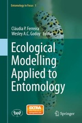Cover: Ecological Modelling Applied to Entomology - Springer