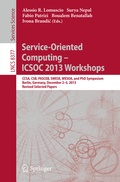Cover: Service-Oriented Computing--ICSOC 2013 Workshops - Springer