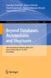 Enlarge image Cover: Beyond Databases, Architectures, and Structures - Springer