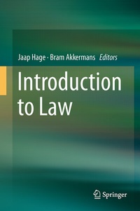 Enlarge image Cover: Introduction to Law - Springer