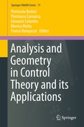 Cover: Analysis and Geometry in Control Theory and its Applications - Springer
