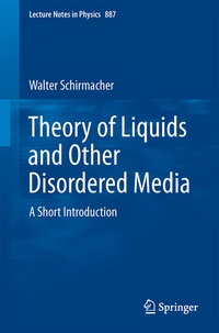 Abbildung von: Theory of Liquids and Other Disordered Media - Springer