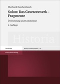 Cover: Solon: Das Gesetzeswerk - Fragmente - Franz Steiner Verlag