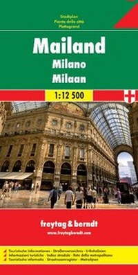 Abbildung von: Mailand Gesamtplan - Freytag-Berndt und ARTARIA