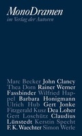 Cover: MonoDramen - Verlag der Autoren