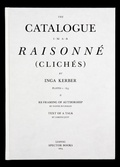 Cover: Catalogue Raisonn&eacute; (Clich&eacute;s) - Spector Books