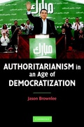Cover: Authoritarianism in an Age of Democratization - Cambridge University Press
