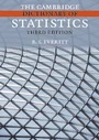Cover: The Cambridge Dictionary of Statistics - Cambridge University Press
