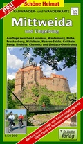 Cover: Radwander-und Wanderkarte Mittweida und Umgebung - Barthel, A