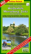 Cover: Radwander- und Wanderkarte Unteres Saaletal, Wei&szlig;enfels, Merseburg, Zeitz und Umgebung - Barthel, A