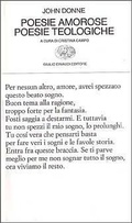 Cover: Poesie amorose. Poesie teologiche - Collezione di poesia;Einaudi