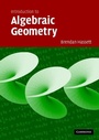 Cover: Introduction to Algebraic Geometry - Cambridge University Press