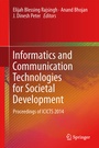 Cover: Informatics and Communication Technologies for Societal Development - Springer