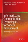 Cover: Informatics and Communication Technologies for Societal Development - Springer