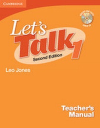 Enlarge image Cover: Let's Talk Level 1 Teacher's Manual with Audio CD - Cambridge University Press