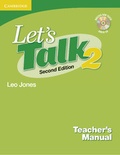 Cover: Let's Talk Level 2 Teacher's Manual 2 with Audio CD - Cambridge University Press