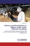 Cover: Oestrus Synchronization in Nelore Cattle Under Different Handling - LAP Lambert Academic Publishing
