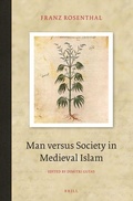 Cover: Man versus Society in Medieval Islam - Brill