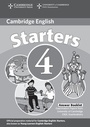 Cover: Cambridge Young Learners English Tests Starters 4 Answer Booklet - Cambridge University Press