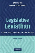 Cover: Legislative Leviathan - Cambridge University Press