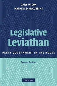 Enlarge image Cover: Legislative Leviathan - Cambridge University Press