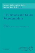 Cover: L-Functions and Galois Representations - Cambridge University Press