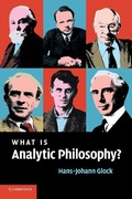 Cover: What is Analytic Philosophy? - Cambridge University Press