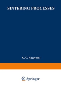 Enlarge image Cover: Sintering Processes - Springer
