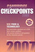 Cover: Cambridge Checkpoints VCE Food and Technology 2007 - Cambridge University Press